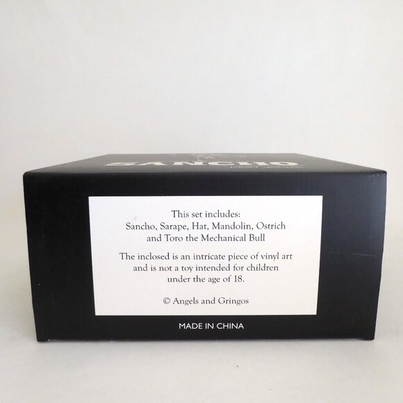 NEW 2007 LE #129/250 ANGELS & GRINGOS SANCHO DESIGNER VINYL SCULPTURE - Picture 16 of 16